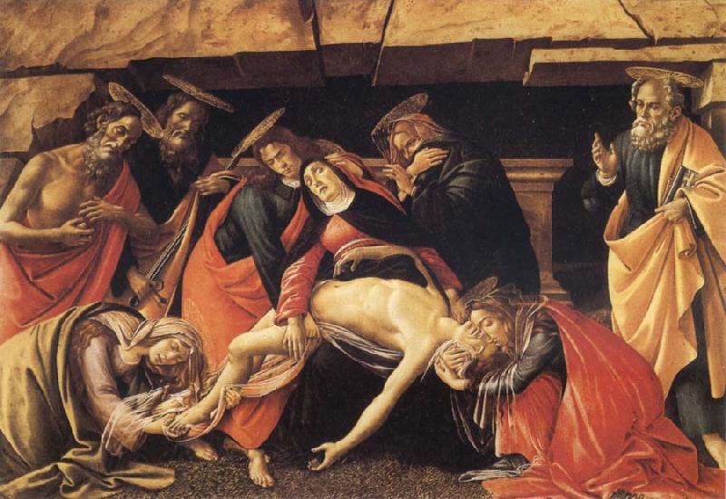 Sandro Botticelli Pieta Spain oil painting art